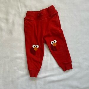 Hanna Andersson Sesame Street Elmo joggers